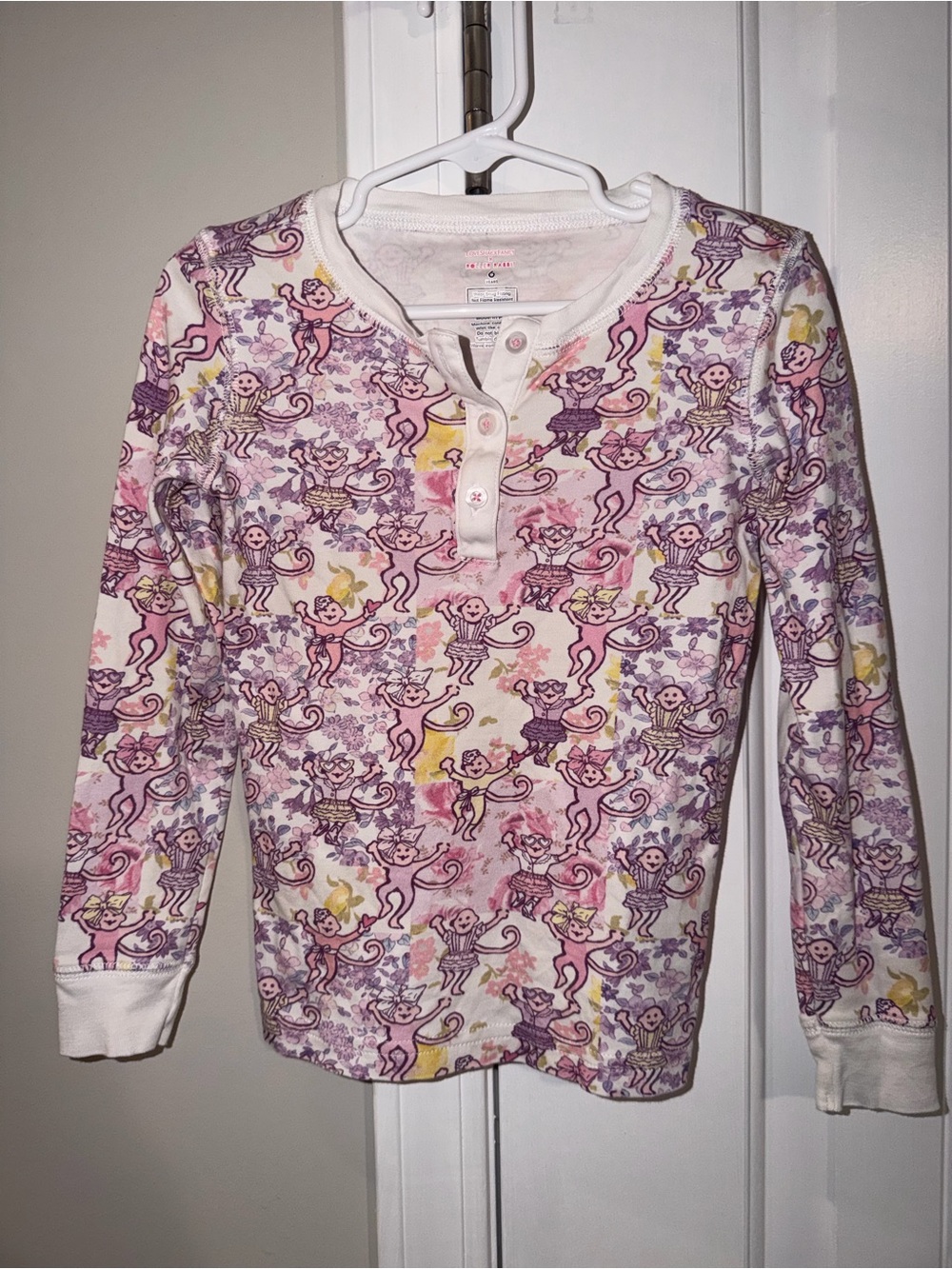 Limited Edition LoveShackFancy x Roller Rabbit Pima Cotton Pajama Top Size 6